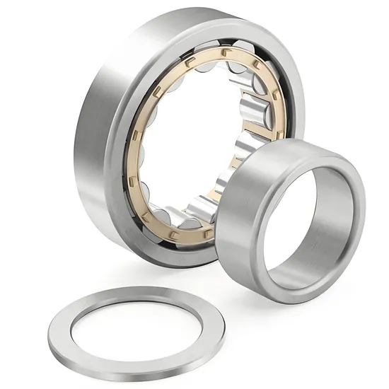 NJ205 Cylindrical Roller Bearing for High-Speed Machine Tool Spindles - 2