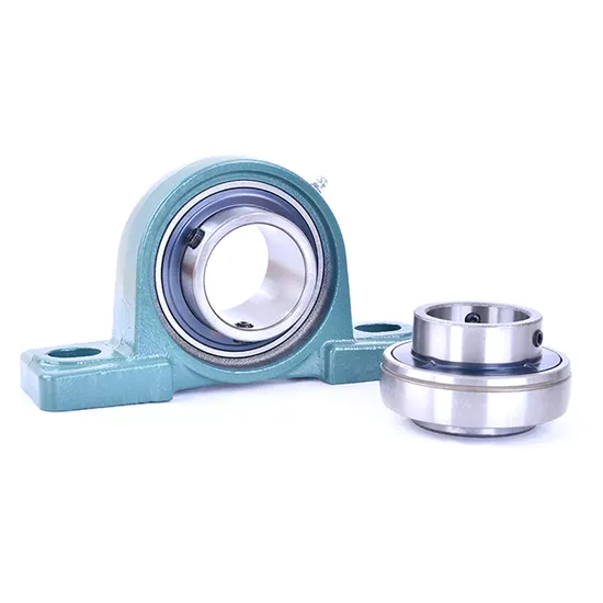 UCP215 Ball Pillow Block Bearing, 75mm Bore, Cast Iron for High-Load Industrial Use - 2