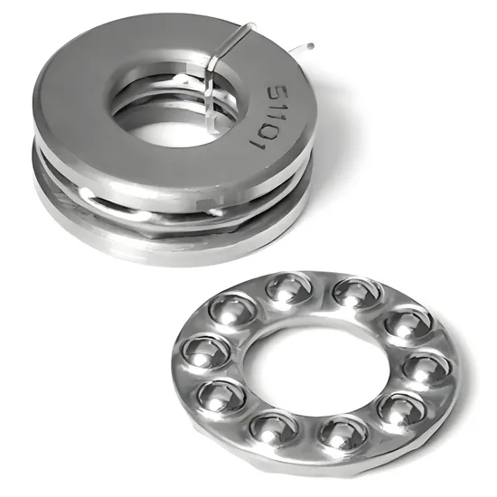 High-Load BDL Hard Thrust Ball Bearings 52209–52212 for Wind Turbines
