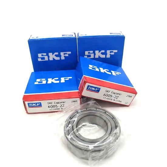 High Rotation Accuracy SKF 6005 Deep Groove Ball Bearing for Electronic Equipment 25x47x12mm