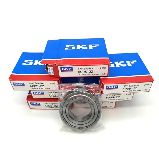 Grease Filled SKF 6005 Deep Groove Ball Bearing 25x47x12mm for Home Appliance Systems