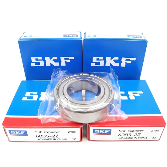 High-Speed Wear-Resistant SKF Deep Groove Ball Bearing 6001 6002 for Precision Machinery