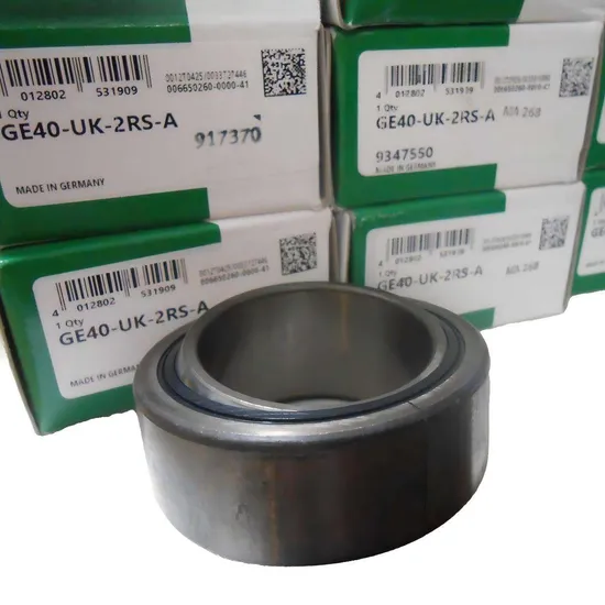 Self-Lubricating Radial Spherical Plain Bearing GE40-HO-2RS-E for Textile Machinery with P2 Precision - 5