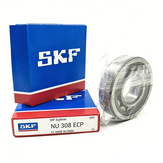 NU308ECP High Rigidity Cylindrical Roller Bearing for CNC Machine Tools 40x90x23mm