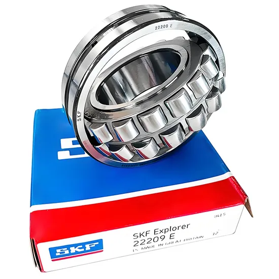 Spherical Roller Bearing 22211 SKF Self-Aligning for CNC Machine Tools 55x100x25mm P4 Precision
