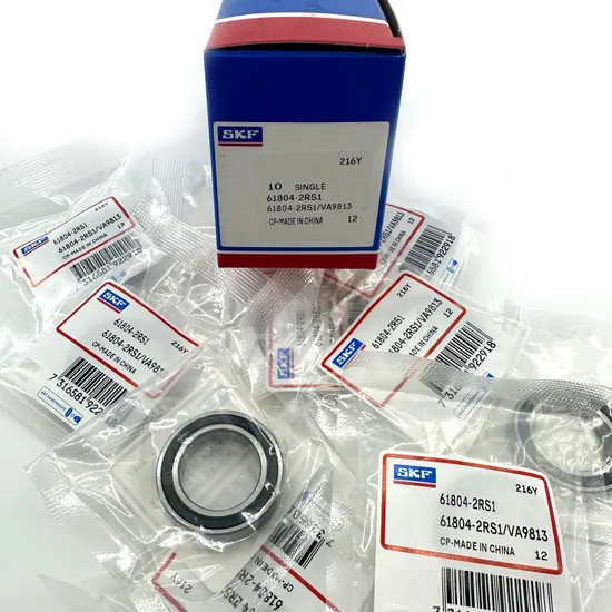 6206 Zz Deep Groove Ball Bearing 30x62x16mm C3 P5 Precision for Auto Applications - 5