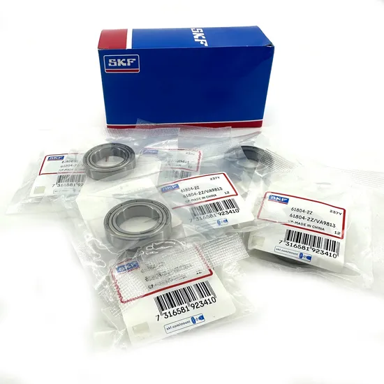 6206 Zz Deep Groove Ball Bearing 30x62x16mm C3 P5 Precision for Auto Applications