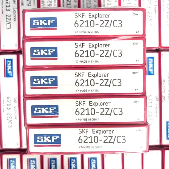 High-Precision SKF 6214-2Z/C3 Deep Groove Ball Bearing 70x125x24mm for CNC Machine Tools