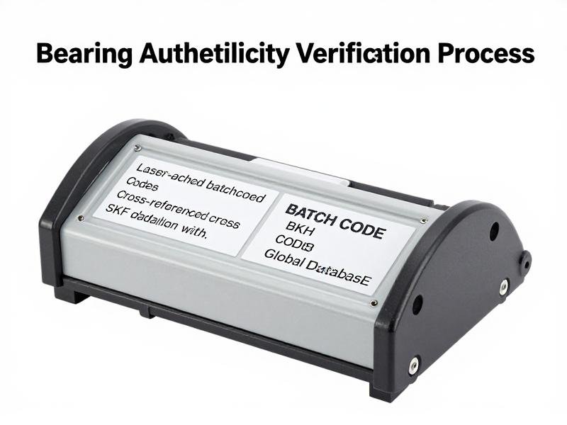 Bearing authenticity verification process