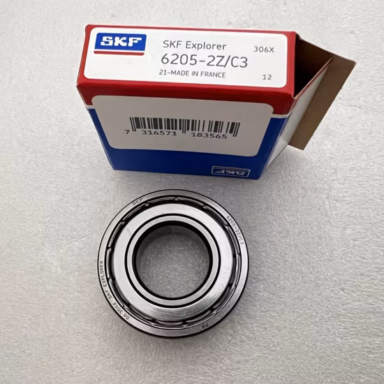 6201 6202 6203 6204 6205 Deep Groove Ball Bearing Zz 2RS C3 Stainless Steel