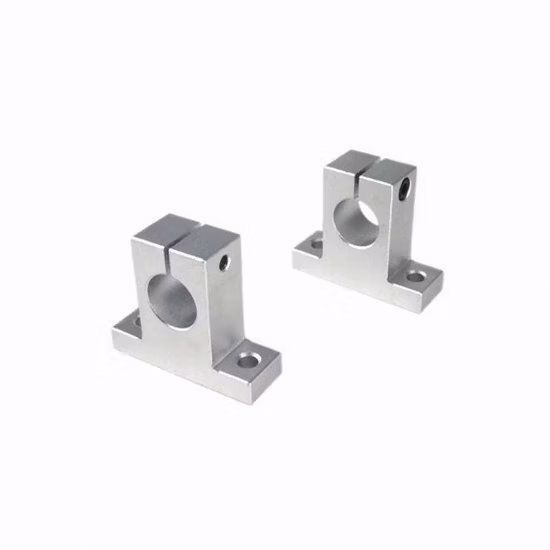 SK10 Linear Bearing Slider Support Bracket for Optical Axis Slide Rail - 4